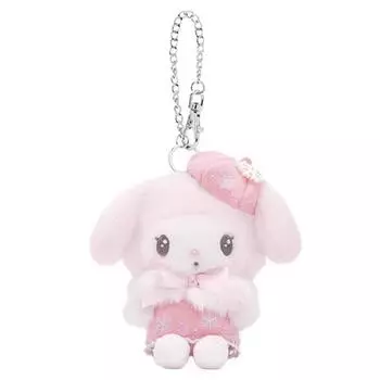 Hello Kitty Sanrio Melody Kuromi Плюшевый брелок Cinnamoroll Подвеска Детский подарок Melody