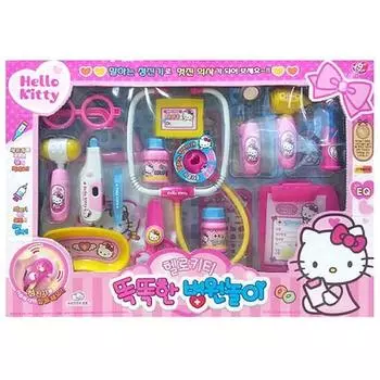 Hello Kitty Smart Hospital Play, популярный персонаж в Корее