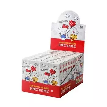 Hello Kitty The Band Artex одноразовая детская повязка стандартная 16шт x 2 типа, 16, 20, популярный персонаж в Корее