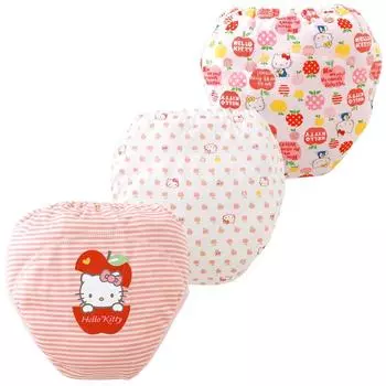 Hello Kitty Training 3 шт. 4 туалета 80 см [Chuckle Baby] Штаны для девочек, комплект, слои, тренировочные, T4031E-80-20