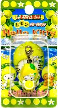 Hello Kitty Zipper Mascot Shimanami Limited Lemon Version Hello Kitty Mascot Happy End Sanrio Sanrio