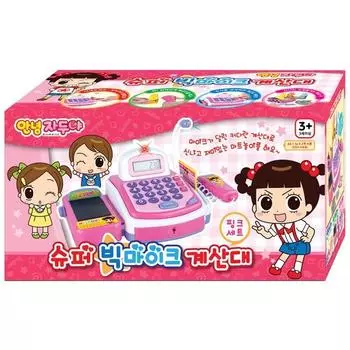 Hello Plum, Super Big Mike Cashier, Pink, популярные корейские игрушки