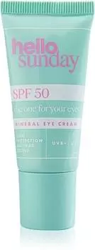 Hello Sunday Омолаживающий и осветляющий крем для глаз The One For Your Eyes Spf 50 TU прозрачный