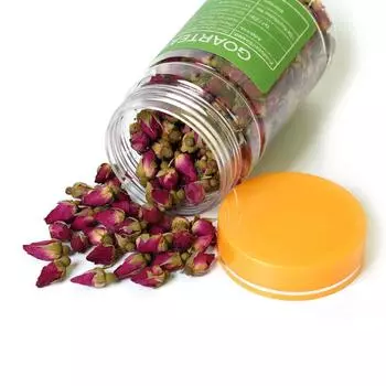 HELLOYOUNG 65 г натуральный красный бутон розы сушеный съедобный цветок лепестка травяной чай в бутылках