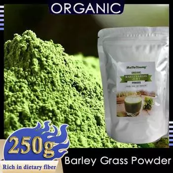 HelloYoung импортирует несладкую органическую траву ячменя премиум-класса для поддержки иммунитета и цельной пищевой добавки
