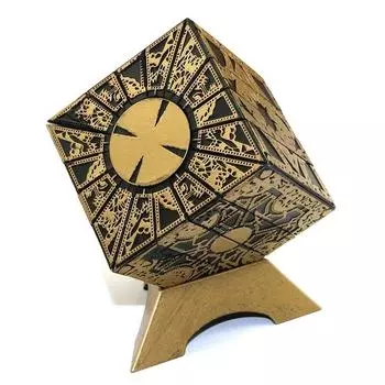 Hellraiser Cube Lock Box Волшебный замок-головоломка Логические игры Игрушки Подарок для взрослых Детей чёрный