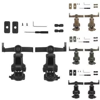 Helmet Adapter Holder, ARC/Wendy Helmet Headset Adapter Set Adapter Helmet Adapter Holder чёрный