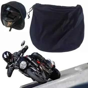 Helmet Bag Plush Soft Drawstring Pocket For Motorcycle Scooter Moped Bike Full Half Helmet Lid Protect Bag P7v2