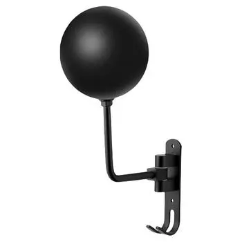 Helmet Hanger Display Holder Wall-Mounted 180-Degree Rotation Detachable Display Rack with Double Hook Motorcycle Helmet Holder CHINA