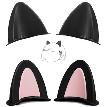 Helmet Set of 2, Bike Helmet, Cat Ear Helmet, Helmet Decoration Accessories, DIY Helmet,