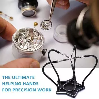 Паяльная станция Helping Hands, паяльная станция FiveClaw, паяльный инструмент Third Hand с чёрный