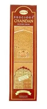 HEM Precious Chandan 100 pieces x 12 Incense boxes/Chandan Economy/Stick Incense/Incense
