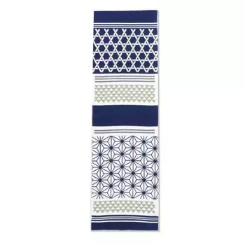 Hemp Leaf Tenugui Hand Made in Dyed Small Modern Japanese Japanese Showa Day Wamonoya Kaya Favolic Towel, Japan, Chsen Pattern, Men s, Clothing,