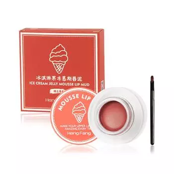 HengFang Jelly Mousse Водостойкий стойкий мусс для губ с грязью 1,8 г