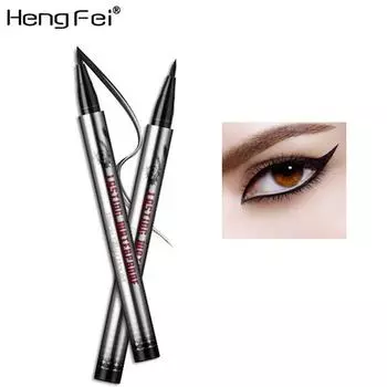 Hengfei Новая водостойкая цветная подводка для глаз, крутая черная и сухая подводка для глаз на водной основе чёрный