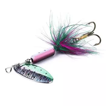 Hengjia 1 шт. 3,5 г/6,5 см мини-приманка для рыбалки, приманка для ложки, реалистичная приманка для окуня, щуки, рыболовные снасти