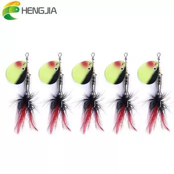 HENGJIA 6,1 г 6 см блесна для рыбалки, приманка для форели, щуки и окуня