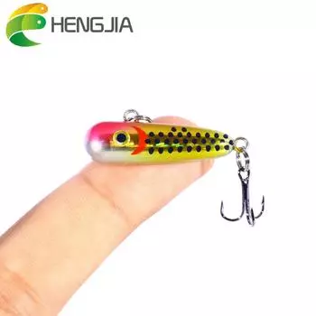 HENGJIA Карандаш Тонущая рыболовная приманка Мини 3,5 см-2,3 г рыболовные снасти для окуня, приманки для морской воды, приманка для рыбы, троллинговая приманка