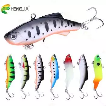 Hengjia Рыболовная приманка Мягкая искусственная приманка для рыбалки Жесткая приманка 7,5 см 17,2 г Искусственные приманки