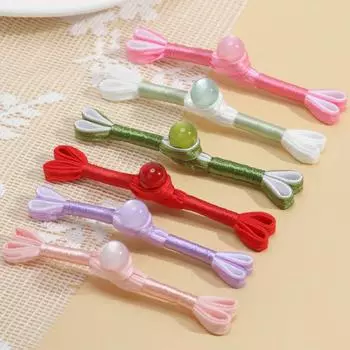 Hengmeihe B-Type Cheongsam Атласный ручной работы с ласточкиным хвостом Декоративные пуговицы Ханфу