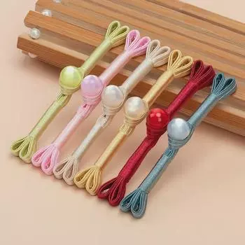 Hengmeihe Hand-Woven Cheongsam Retro Swallowtail Spiral Tang Suit Hanfu Buttons