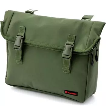 Henly Begins Daytona Мотоциклетная Боковая Сумка 8L Зеленая Водонепроницаемая Сумка-Седельная Сумка MIL 98912 DHS-9 зелёный