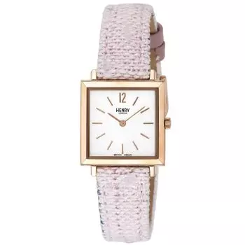 [Henry London] Часы Custom Model Silver Dial Stainless Steel Mineral Glass Quartz 25MM London Watch HL26CS-S-Z7444 Womens Brown [Товар]