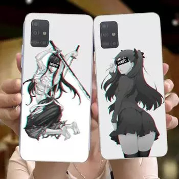 Хентай Harajuku аниме девушка чехол для телефона для Huawei P50 P40 P30 Pro Mate 40 30 Pro Nova 8 8i Y7P Honor прозрачный чехол для телефона Huawei P50 Pro