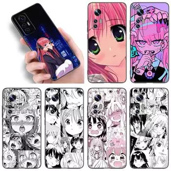 Хентай Harajuku аниме девушка чехол для телефона для Xiaomi Mi A2 8 9 SE Note 10 10T 11 12 Lite 9T 11T 12S 12T Pro A3 6X 12X черный чехол Xiaomi Mi A2(6X)