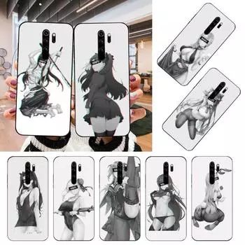 Хентай Harajuku чехол для девушки чехол для телефона для Xiaomi Mi 12 11T 10T 9T Lite Pro Ultra Note 10 Poco F3 F4 X4 GT мягкий черный чехол для телефона Xiaomi 12 or 12X