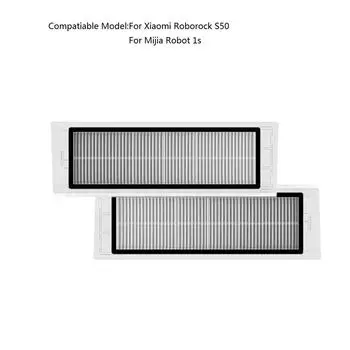 HEPA-фильтр для Mijia Vacuum 1 1S 2, 2/1 шт., фильтр для пылесоса Xiaomi Mijia Roborock S50 S51 S52 S55 T6 T7 1pc