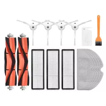 HEPA-фильтр для Xiaomi Mijia 1 1s Roborock S5 S50 Max Mi робот-пылесос, швабра, роликовая боковая щетка, аксессуары, комплект запасных частей