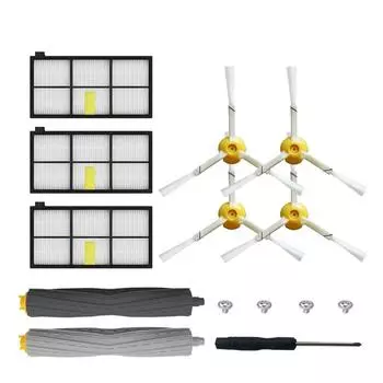 HEPA-фильтры, запасные части, комплект щеток, аксессуары для IRobot Roomba 805, 860, 861, 865, 866, 870, 871, 880, 885, 960, 966, 980 серии