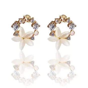 Her Lab | Маленькие золотые серьги-кольца для женщин | Тонкие серьги-трубочки | Легкие, гипоаллергенные массивные золотые обручи