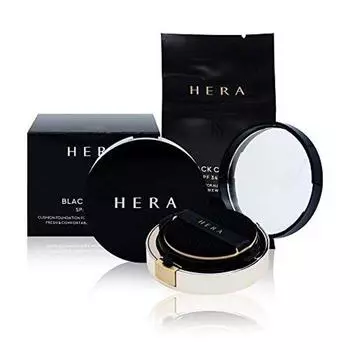 HERA Black Cushion 15г + сменный блок 15г SPF34 PA++, Макияж, Kbeauty, корейская косметика, пробник #13N1 Pocelain
