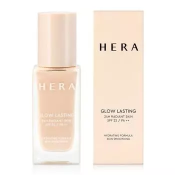 Hera Glow Lasting Foundation НОВАЯ 24H Radiant Skin 30 г, 17N1 Ivory {HE2048}, 1 шт.