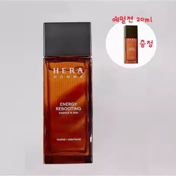 Hera Homme Energy Rebooting Essence in Skin 125ml Mulsion 20ml Free HERA MAN