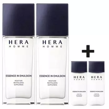 Hera Homme Essence in Emulsion 2 x 110ml + 2 x 20ml, 2 x
