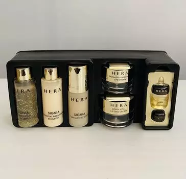 Hera New Signia Deluxe Kit 6 предметов, Антивозрастной уход, Корейская косметика, Kbeauty, пробник