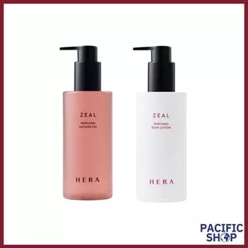 [HERA] Парфюмированный гель для душа Zeal Blooming 250 г, лосьон 230 мл Shower Gel 250g