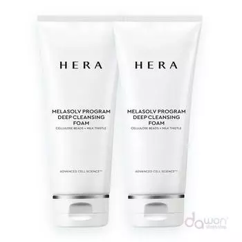 Hera Пенка для глубокого очищения Melasolv Program, 200 мл, 2 шт.
