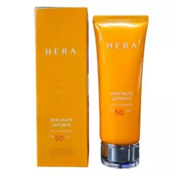 HERA SUN MATE LEPORTS Hera Sun Mate Солнцезащитный крем 70 мл SPF50 + PA+ FA спиртовой хлопок 1 x подарок, 1 шт.