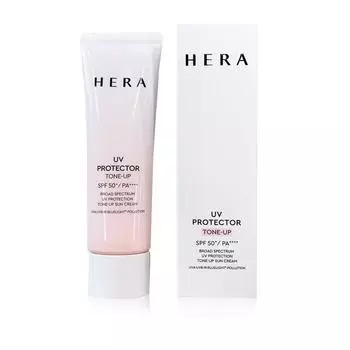 Hera UV Protector Tone-Up Sun Cream SPF50+ PA++++, 50мл, 1 шт.
