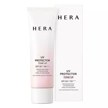 Hera UV Protector Tone-Up Sun Cream SPF50+ PA++++, 50мл, 1 шт.