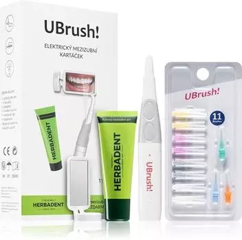 Herbadent UBrush! brosse dents lectrique TU прозрачный