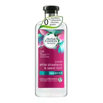 HERBAL ESSENCES Шампунь Белая клубника и сладкая мята 400 мл. 400 ml.