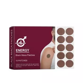 Herbal Vitality Patch Мужской энергетический пластырь Vitality Performance Enhancement Herbal Patch 10 шт. One Size