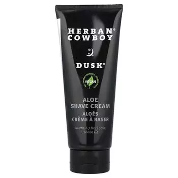 Herban Cowboy, Dusk®, крем для бритья с алоэ, 6,7 жидких унций (200 мл)