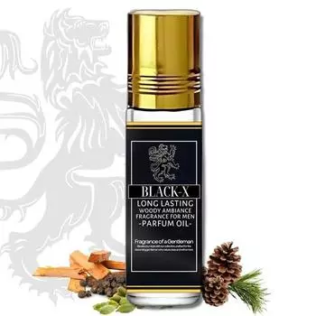 Herbexo - парфюмированное масло премиум-класса с шариковым аппликатором | 100% безалкогольное | 6 мл | идеальный аромат для мужчин, которые ценят в жизни все самое лучшее