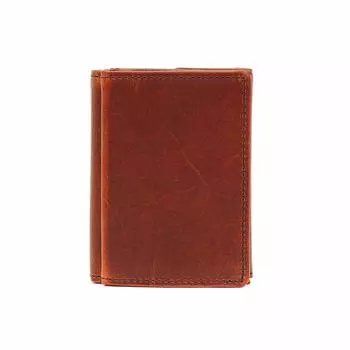 Herbie herbie hold mini wallet wallet SO739I Red [Slow] tri-fold Brown/25